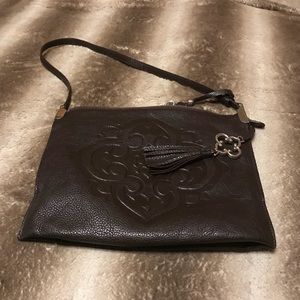 Brighton brown leather shoulder bag